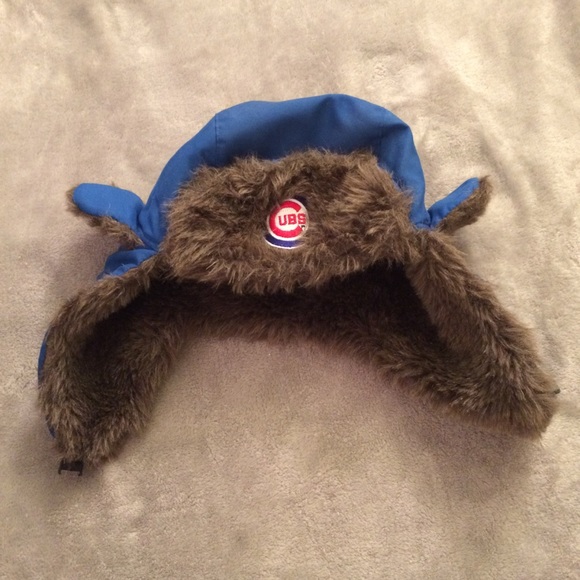 Other - Chicago Cubs Furry Aviator Hat